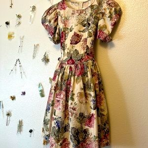 Vintage tea dress once worn